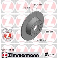100.3381.20 ZIMMERMANN Гальмівний диск
