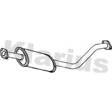 220920 KLARIUS Середній глушник вихлопних газів