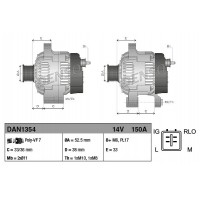 DAN1354 DENSO Генератор