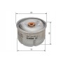 F 026 407 099 BOSCH Масляний фільтр