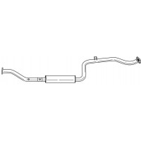 37431 SIGAM Середній глушник вихлопних газів
