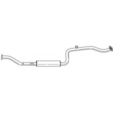 37431 SIGAM Середній глушник вихлопних газів