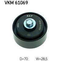VKM 61069 SKF Паразитный / ведущий ролик, Поліклиновий ремінь