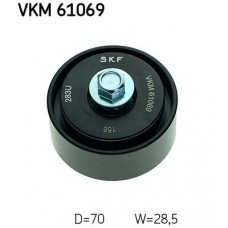 VKM 61069 SKF Паразитный / ведущий ролик, Поліклиновий ремінь
