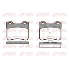 0247.10 REMSA Комплект гальмівних колодок дисковий гальм