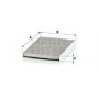 CUK 32 008 MANN-FILTER Фільтр повітря у внутрішньому просторі