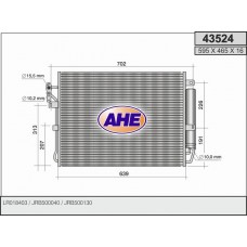 43524 AHE Конденсатор кондиціонера