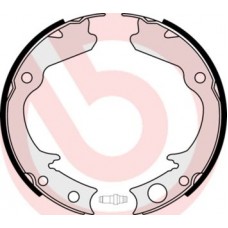 S 78 508 BREMBO Комплект гальмівних колодок, стояночная тормозная система