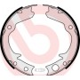 S 78 508 BREMBO Комплект гальмівних колодок, стояночная тормозная система