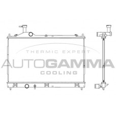 107345 AUTOGAMMA Радіатор охолодження двигуна