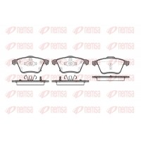 1182.02 REMSA Комплект гальмівних колодок дисковий гальм