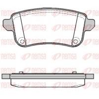 1387.10 REMSA Комплект гальмівних колодок дисковий гальм