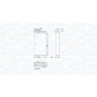350218436000 MAGNETI MARELLI Теплообмінник обігрів салону