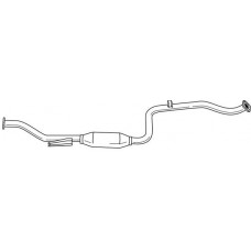 37415 SIGAM Середній глушник вихлопних газів