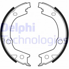 LS2001 DELPHI Комплект гальмівних колодок, стояночная тормозная система