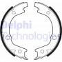 LS2001 DELPHI Комплект гальмівних колодок, стояночная тормозная система