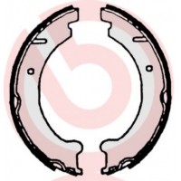S 86 509 BREMBO Комплект гальмівних колодок, стояночная тормозная система