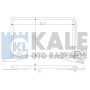 392800 KALE OTO RADYATÖR Конденсатор кондиціонера