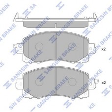 SP4221 Hi-Q КомплеК т гальмівних колодок, дискове гальмо