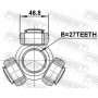 0116-GSV40 FEBEST Муфта с шипами, Привідний вал