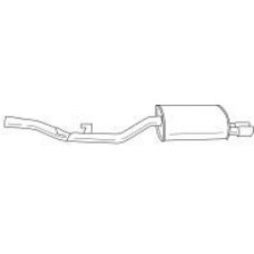 15671 SIGAM Глушник вихлопних газів кінцевий