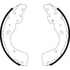 8DB 355 022-241 HELLA PAGID Комплект гальмівних колодок