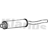 210275 KLARIUS Предглушник вихлопних газів