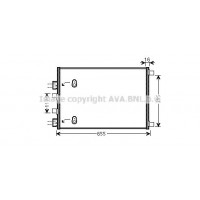 RT5422 AVA QUALITY COOLING Конденсатор кондиціонера