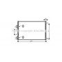 RT5422 AVA QUALITY COOLING Конденсатор кондиціонера
