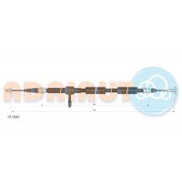 01.0242 ADRIAUTO Тросик, cтояночный тормоз