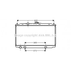 DNA2215 AVA QUALITY COOLING Радіатор охолодження двигуна