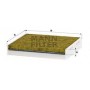 FP 24 026 MANN-FILTER Фільтр повітря у внутрішньому просторі