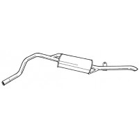 18604 SIGAM Глушник вихлопних газів кінцевий