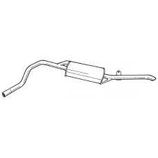 18604 SIGAM Глушник вихлопних газів кінцевий