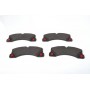 0 986 494 206 BOSCH Комплект гальмівних колодок дисковий гальм