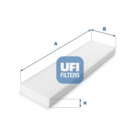 53.156.00 UFI Фільтр повітря у внутрішньому просторі