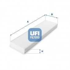 53.156.00 UFI Фільтр повітря у внутрішньому просторі