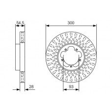 0 986 479 B11 BOSCH Гальмівний диск