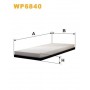 WP6840 WIX FILTERS Фільтр повітря у внутрішньому просторі