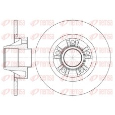 6733.00 REMSA Гальмівний диск