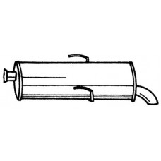 45624 SIGAM Глушник вихлопних газів кінцевий