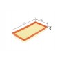 F 026 400 378 BOSCH Повітряний фільтр