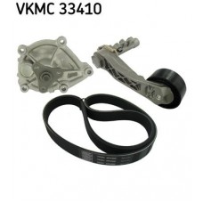 VKMC 33410 SKF Водяний насос комплект ручейкових ременів