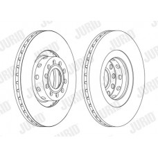 562175JC-1 JURID Гальмівний диск
