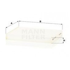 CU 21 009 MANN-FILTER Фільтр повітря у внутрішньому просторі