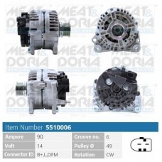 5510006 MEAT & DORIA Генератор