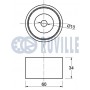 542355 RUVILLE Паразитный / ведущий ролик, Поліклиновий ремінь