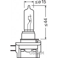 64243 OSRAM Лампа розжарювання фара дальнього світла