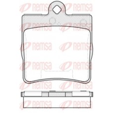 0678.10 REMSA Комплект гальмівних колодок дисковий гальм