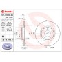 09.9468.20 BREMBO Гальмівний диск
